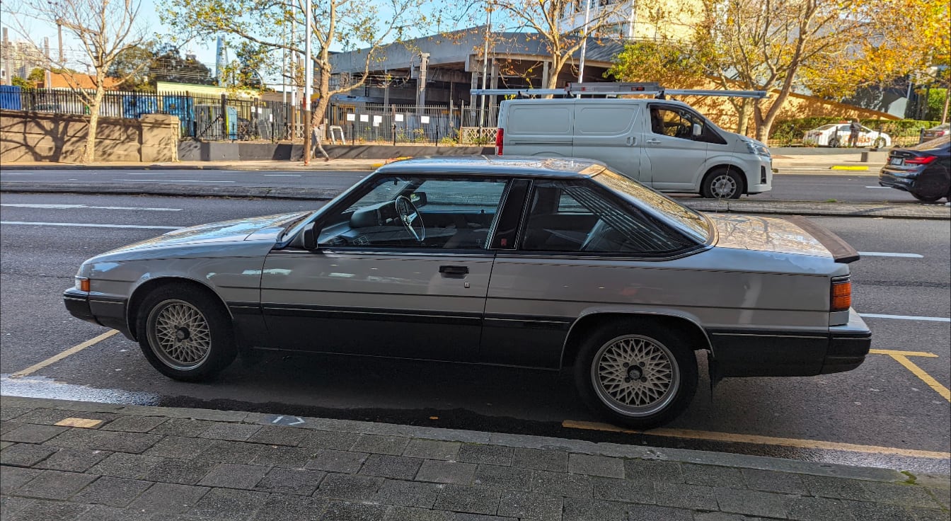 Side profile on the street